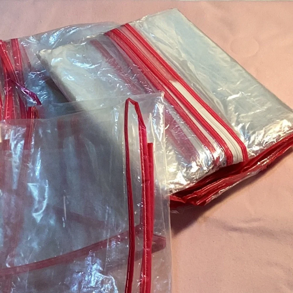 BNWT Set of 20 Zippered Garment Bags
